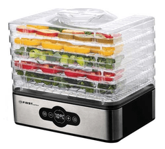 First Austria Sušilec sadja in zelenjave FIRST, LCD, timer, 5 pladnjev, 240W