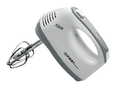 First Austria Mikser ročni FIRST, 5 hitrosti, 150W, belo-sive barve