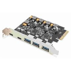 Digitus USB 3.1 PCI Express dodatna kartica 2x USB-C + 3x USB A