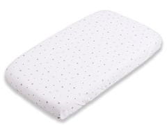 BABYMATEX Vodoodporna rjuha s potiskom - zvezde 60 x 120 x 10 cm
