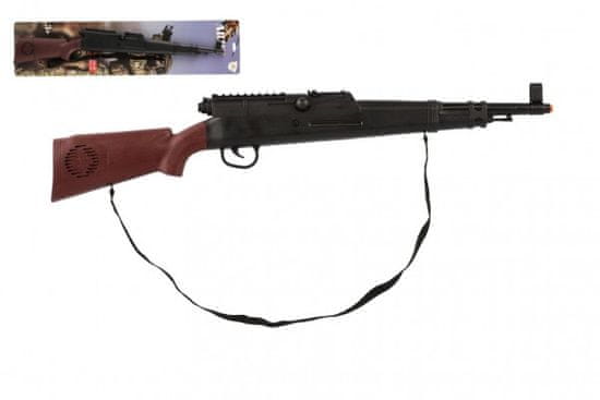 Teddies Puško/pistoljo, ki se premika iz plastike 71cm