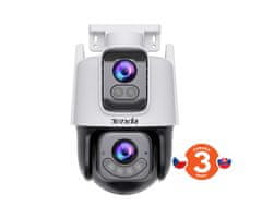 Tenda RH9-WCA - Zunanja vrtljiva kamera z dvema objektivoma IP65 Wi-Fi 6 MPx, nočna LED, zvok, zaznavanje, aplikacija CZ