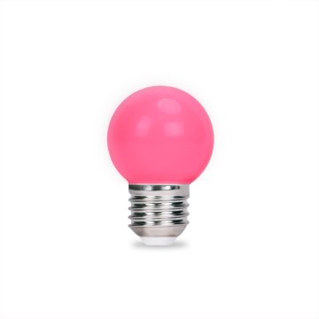 Forever LED žarnica E27 G45 2W - roza