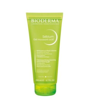 Bioderma Čistilni gel za aknasto in mastno kožo Sebium (aktivni gel) 200 ml