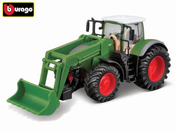 BBurago - FARMLAND, Fendt 1050 Vario s čelnim nakladalnikom, 10 cm