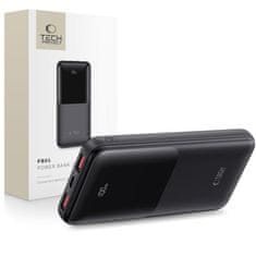 Tech-protect PB01 Power Bank 10000mAh 2x USB / USB-C 22.5W, črna