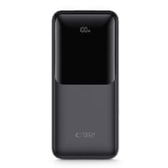 Tech-protect PB02 Power Bank 20000mAh 2x USB / USB-C / Micro USB 22.5W, črna