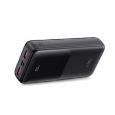 Tech-protect PB02 Power Bank 20000mAh 2x USB / USB-C / Micro USB 22.5W, črna