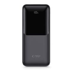Tech-protect PB01 Power Bank 10000mAh 2x USB / USB-C 22.5W, črna