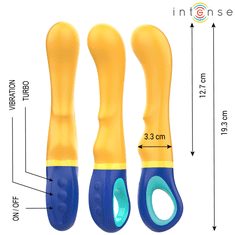Intense VIBRATOR Intense Fun Shaggy G-Spot Yellow
