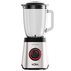 SOLAC Mixér , BV5733, stolní, skleněný džbán 1,75 L, 5 rychlostí, pulsní funkce, drtič ledu, čepele z nerezové oceli, 2000 W