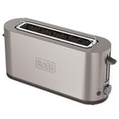 Topinkovač Black+Decker, BXTO1002E Topinkovač nerez, 1000W
