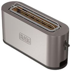 Topinkovač Black+Decker, BXTO1002E Topinkovač nerez, 1000W
