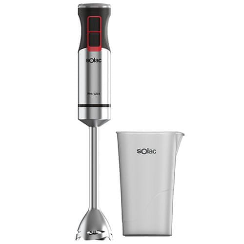 SOLAC Mixér , BA5615, Pro 1201, tyčový, 4 čepele z nerezové oceli, turbo funkce, drtič ledu, 1200 W