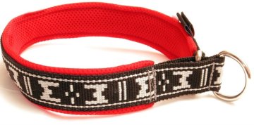 Manmat Ovratnik najlonsko oblazinjen - črv. 42 cm