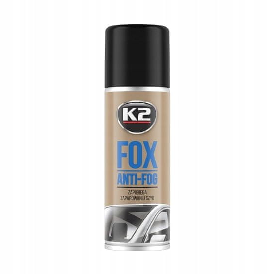 K2 K2 Fox 150ml, sredstvo proti rosenju stekel in ogledal