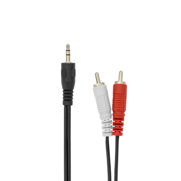 S-box AVDIO KABEL 3,5 mm moški -> 2 X RCA moški, 2 m