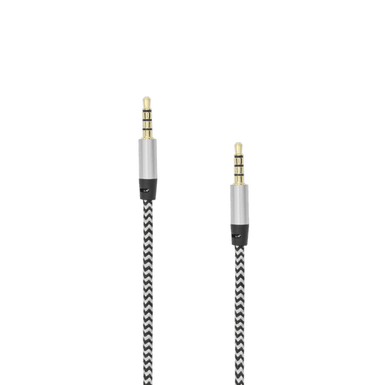 S-box AVDIO KABEL 3,5 Moški - 3,5 mm Moški 1,5 m Bel