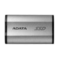 A-Data zunanji SSD 2TB SD810 USB 3.2 USB-C, srebrn