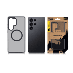 Tactical Asphalt MagForce silikonski ovitek za Samsung Galaxy S25 Ultra 5G - prozorno črn