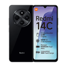 Xiaomi Pametni telefon Redmi 14c 4GB/128GB - črn