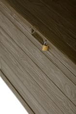 Rojaplast Škatla za shranjevanje WOODYS 280 L - rjava