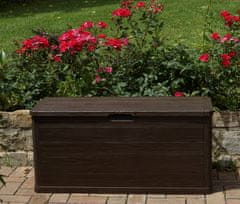Rojaplast Škatla za shranjevanje WOODYS 280 L - rjava