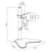 Neomounts FPMA-D550SBLACK/Display Holder/Table/13-32"/Stand/VESA 100X100/load capacity 8kg/black