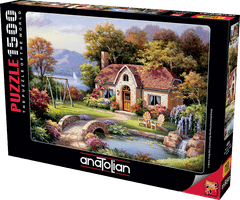 AnaTolian Puzzle Kamniti most v koči 1500 kosov