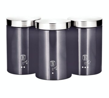 Berlingerhaus Set 3 škatlic za hrano Carbon PRO Line BH-6718