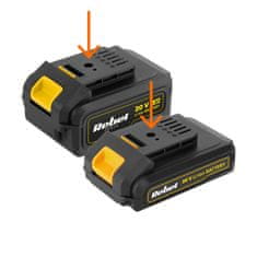 Rebel TOOLS 20V polnilnik za polnilne akumulatorske baterije 1,7A
