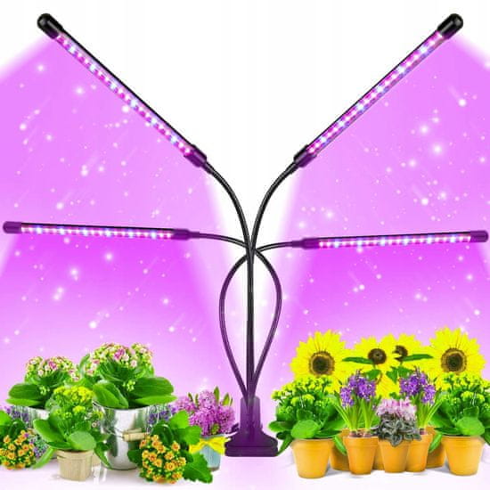 Dexxer 80 UV LED svetilka za rast rastlin 36W USB 3 načini delovanja