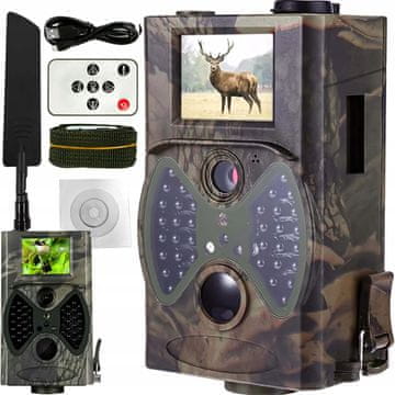 Dexxer WIFI LTE GSM IR prenosna gozdna lovska kamera LCD 16Mpx FULL HD