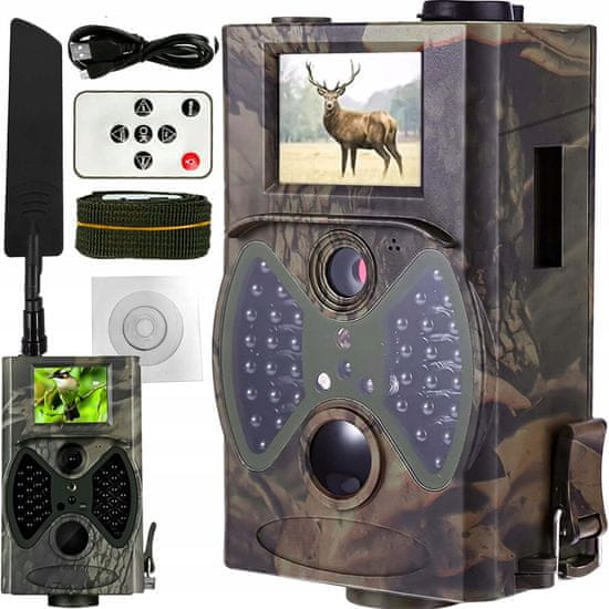 Dexxer WIFI LTE GSM IR prenosna gozdna lovska kamera LCD 16Mpx FULL HD