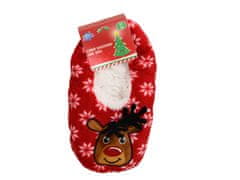Ljubki dom Otroški copati CHRISTMAS KIDS, rdeči - različne velikosti Velikost: 31 - 34