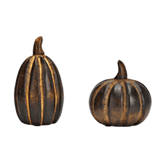 Ljubki dom Bučna dekoracija iz mangovega lesa PUMPKIN BROWN - različne variante