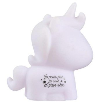 Ljubki dom LED otroška nočna lučka UNICORN 10x7,5 cm