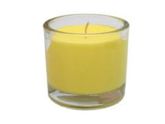 Ljubki dom Dišeča sveča v steklu MINNESOTA POPCORN YELLOW 9 cm rumena