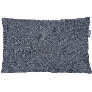 Ljubki dom Okrasna prevleka za blazino WALRA 30x50 cm, siva