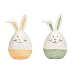 Ljubki dom Beli keramični zajec CERAMIC RABIT - različne barve