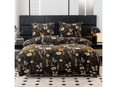 Ljubki dom Posteljnina iz mikro pliša MEADOW BUTTERFLY barvna Dimenzije posteljnine: 2 kom 70 x 90 cm | 200 x 220 cm
