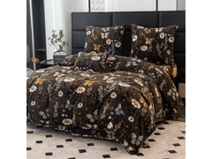 Ljubki dom Posteljnina iz mikro pliša MEADOW BUTTERFLY barvna Dimenzije posteljnine: 2 kom 70 x 90 cm | 200 x 220 cm