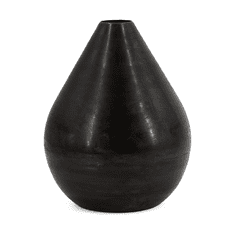 Ljubki dom Rjava kovinska vaza KOLONY GLOBE 28 cm