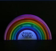 Ljubki dom LED otroška nočna lučka DREAMBOW 14x7cm