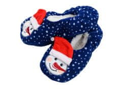 Ljubki dom Otroški copati CHRISTMAS KIDS, modri - različne velikosti Velikost: 23 - 26