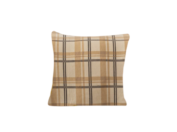 Ljubki dom Prevleka iz mikropliša za blazino PLAID 40x50 cm kremna