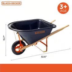 Black+Decker OTROŠKA SAMOKOLNICA 20L 3+ G015-BD