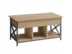 Ljubki dom Konferenčna miza TAYLOR SONOMA z izvlečno ploščo 100x50 cm