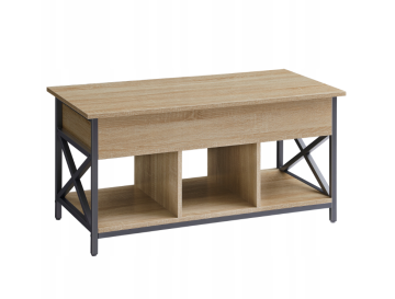 Ljubki dom Konferenčna miza TAYLOR SONOMA z izvlečno ploščo 100x50 cm