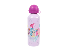 Ljubki dom Otroška kovinska steklenica MERMAID MAGIC 500 ml vijolična